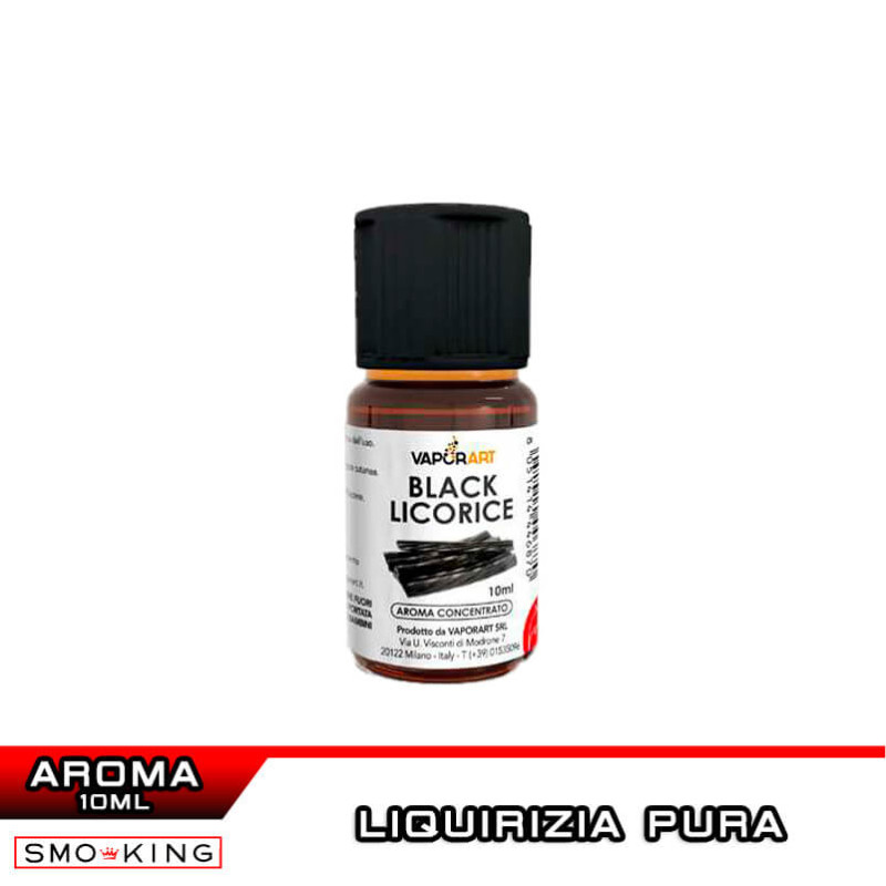 BLACK LICORICE LIQUIRIZIA NERA VaporArt Aroma 10ml