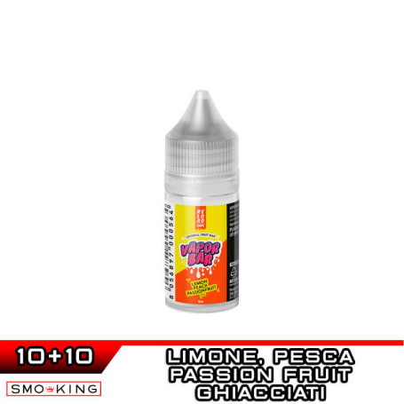 LEMON PEACH PASSION FRUIT Vapor Bar Mini Shot 10+10 Reload Vape