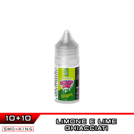 LEMON LIME ICE Vapor Bar Mini Shot 10+10 Reload Vape