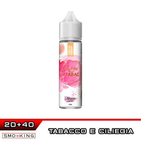TABACCO CHERRY Notes De Tabac Aroma 20 ml Reload Vape