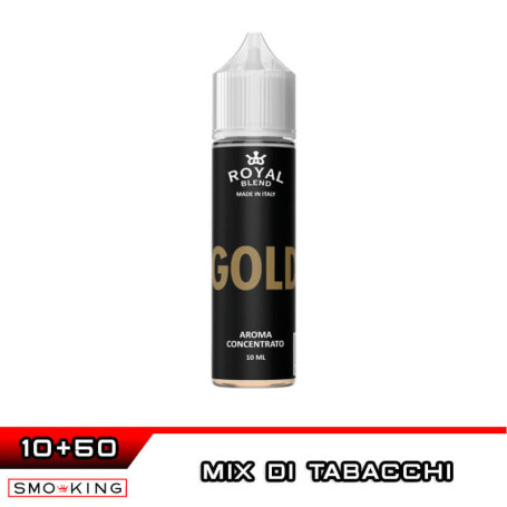 GOLD Aroma Shot 10 ml in 60 ml ROYAL BLEND