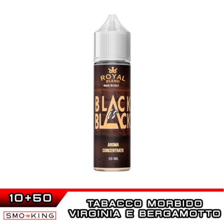 BLACK IS BLACK Aroma Shot 10 ml in 60 ml ROYAL BLEND