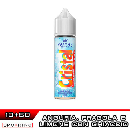 ANGURIA FRAGOLA LIMONE EXTRA ICE Cristal Aroma Shot 10 ml in 60 ml ROYAL BLEND
