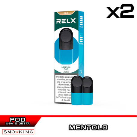 MENTHOL PLUS Pod Pro Usa e Getta 1.9 ml RELX 2 Pezzi