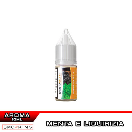 MENTA E LIQUIRIZIA Starter Flavour Aroma Concentrato 10 ml SVAPONEXT Liquirizia Menta