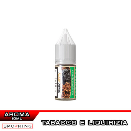TABACCO E LIQUIRIZIA Starter Flavour Aroma Concentrato 10 ml SVAPONEXT