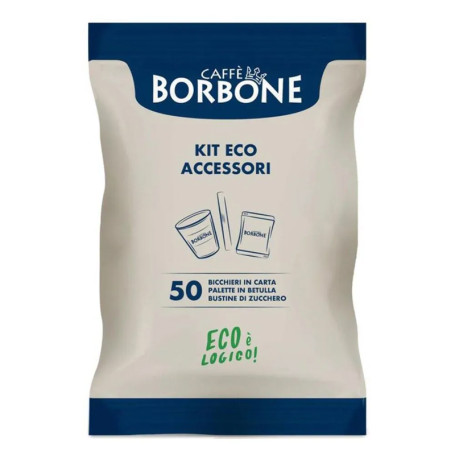 Borbone Kit ECO Coffee Accessories - 50 Pieces