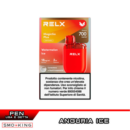 MagicGo Plus WATERMELON ICE Disposable Cigarette 700 Puff RELX