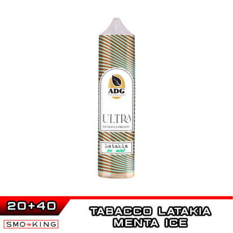 LATAKIA ICE MINT Ultra Aroma Shot 20 ml Angolo della Guancia