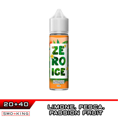 LEMON PEACH PASSIONFRUIT ZERO ICE Aroma 20 ml Reload Vape