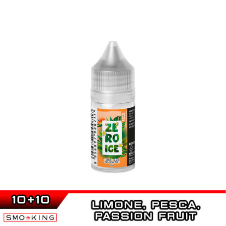 LEMON PEACH PASSIONFRUIT Zero Ice Mini Shot 10+10 Reload Vape