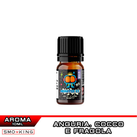 WATERMELON COCONUT STRAWBERRY Monster Ice Concentrated Aroma 10 ml Reload Vape