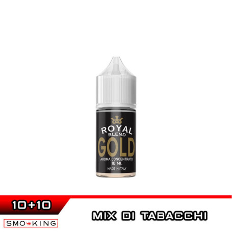 GOLD Mini Shot 10+10 ml Royal Blend Tabacco