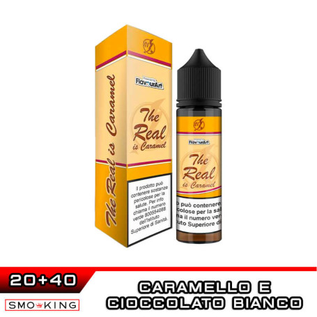 THE REAL IS CARAMEL Aroma 20 ml HIGH VOLTAGE by Flavourart