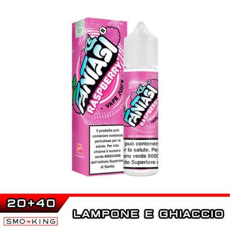 RASPBERRY Ice Fantasi Aroma Shot 20 ml VAPE JUICE Ice Lampone