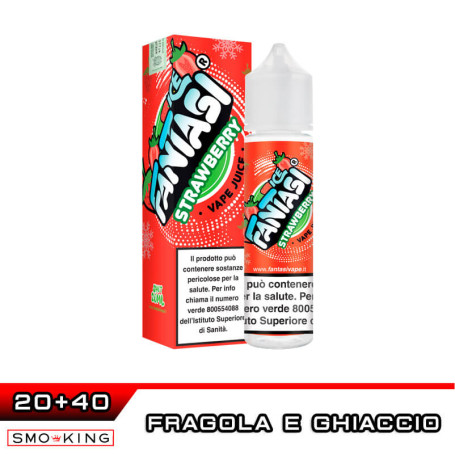 STRAWBERRY Ice Fantasi Aroma Shot 20 ml VAPE JUICE