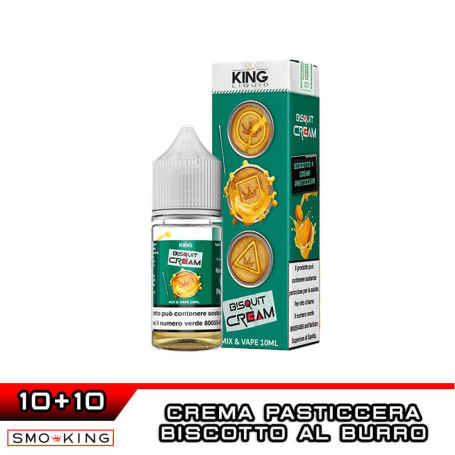 BISQUIT CREAM Mix&Vape 10+10 ml King Liquid