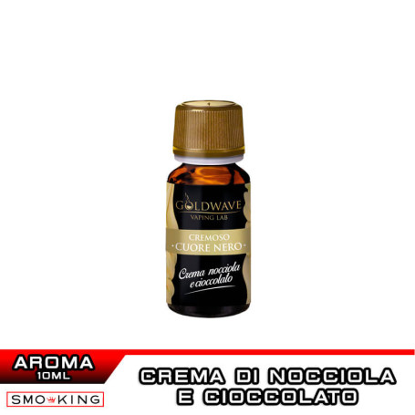 CUORE NERO Cremoso Aroma Concentrato 10 ml Goldwave