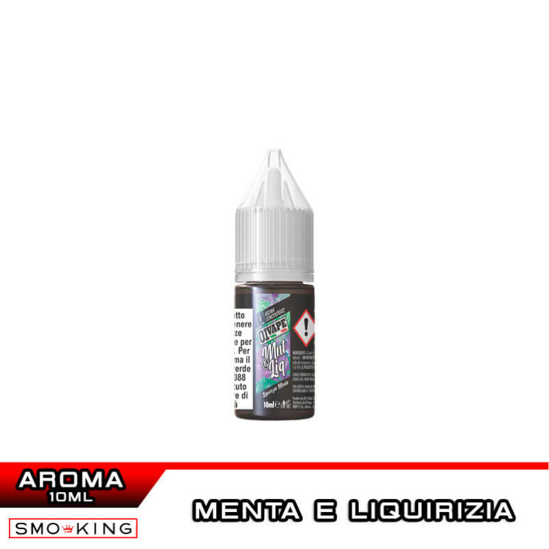 liquido liquirizia e menta MENTA LIQUIRIZIA Aroma Concentrato 10 ml 01Vape