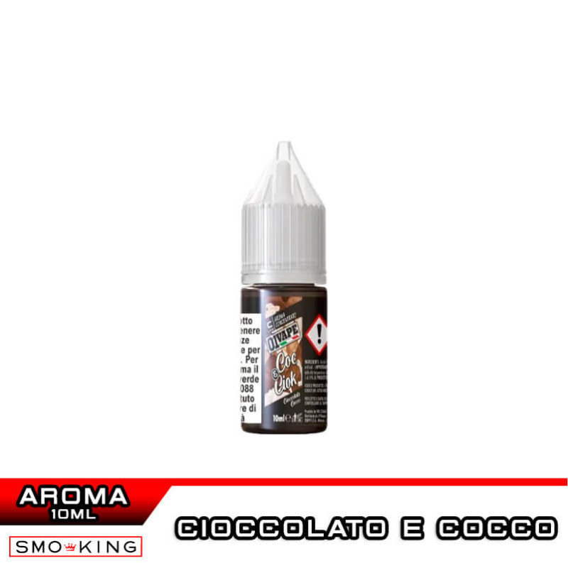 COCCO CIOCCOLATO Aroma Concentrato 10 ml 01Vape COCCO CIOCCOLATO Aroma Concentrato 10 ml 01Vape