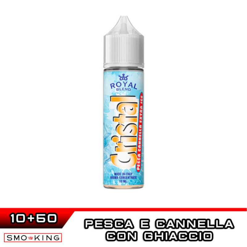 geekvape aegis solo 3 istruzioni Cristal PESCA CANNELLA EXTRA ICE Royal Blend SHOT 10ml