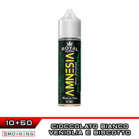 AMNESIA Aroma Shot 10 ml in 60 ml ROYAL BLEND