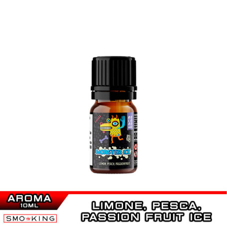 LEMON PEACH PASSIONFRUIT Monster Ice Aroma Concentrato 10 ml Reload Vape