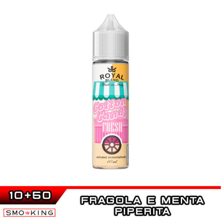 COTTON CANDY FRESH Aroma Shot 10 ml in 60 ml ROYAL BLEND