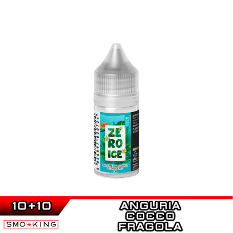WATERMELON COCONUT STRAWBERRY Zero Ice Mini Shot 10+10 Reload Vape