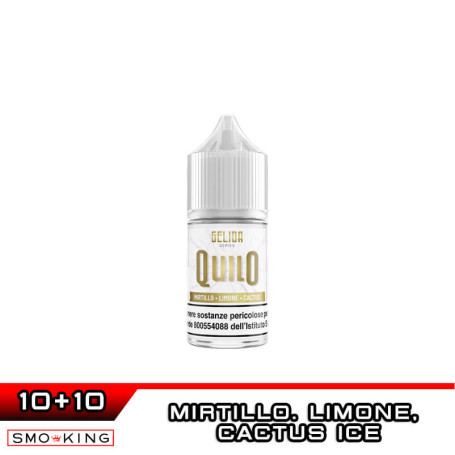 QUILO Gelida Series Aroma Mini Shot 10+10 ml Croma Vape Ice Limone Mirtillo CACTUS