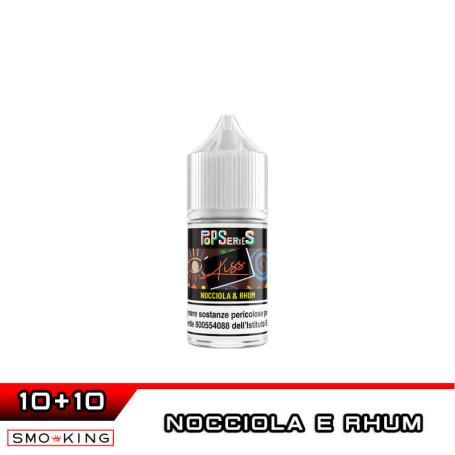 KISS PoP Series Aroma Mini Shot 10+10 ml Croma Vape Nocciola Rum