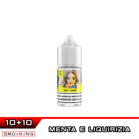 MAYBE Art Series Aroma Mini Shot 10+10 ml Croma Vape Liquirizia Menta