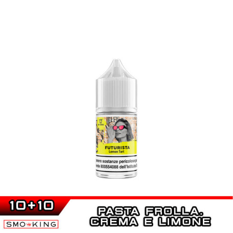 FUTURISTA Art Series Aroma Mini Shot 10+10 ml Croma Vape Pasta Frolla Limone Crema pasticcera