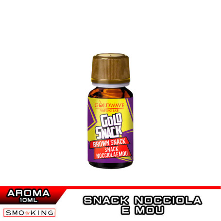 BROWN SNACK Gold Snack Aroma Concentrato 10 ml Goldwave