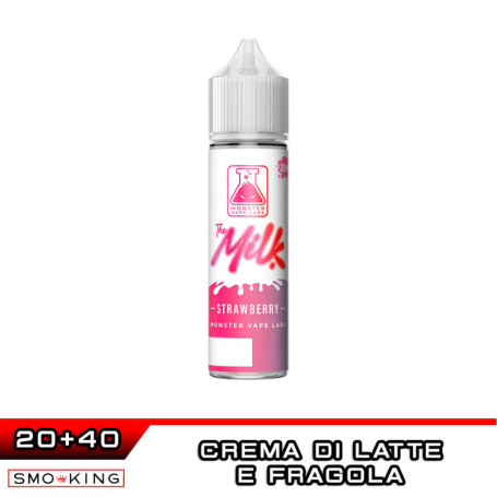 The Milk STRAWBERRY Aroma Shot 20 ml Monster Vape Labs Fragola Latte