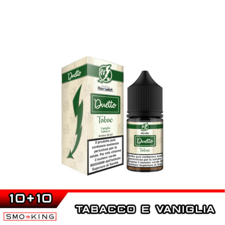 DUETTO TABAC Mini Shot 10+20 ml HIGH VOLTAGE by Flavourart