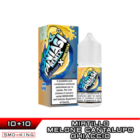 BLUEBERRY X HONEYDEW ICE FANTASI REMIX Mini Shot 10+10 ml Vape Juice