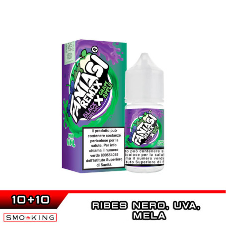 BLACK CURRANT X GRAPE APPLE FANTASI REMIX Mini Shot 10+10 ml Vape Juice
