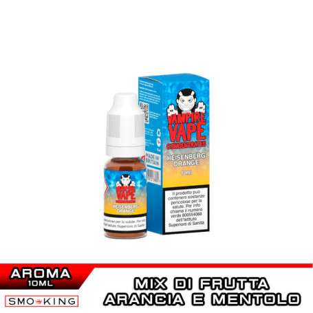 Heisenberg ORANGE Aroma Concentrato 10ml Vampire Vape Frutta Mentolo Arancia