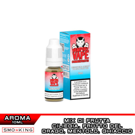 Heisenberg CHERRY DRAGON FRUIT Aroma Concentrato 10ml Vampire Vape Frutta Mentolo Ciliegia Pitaya Ghiaccio Ice Frutto del Drago