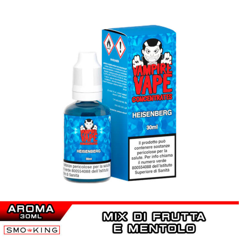heisenberg vape juice menthol Concentrated Aroma 30ml Vampire Fruit Airbar Diamond:Blueberry Raspberry Polar Ice Raz Vape ws_group:small_wholesale
