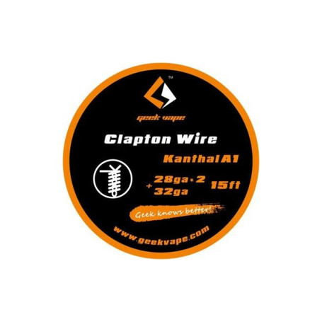 GeekVape Kanthal A1 28ga X 2+32ga Clapton Wire 5ml