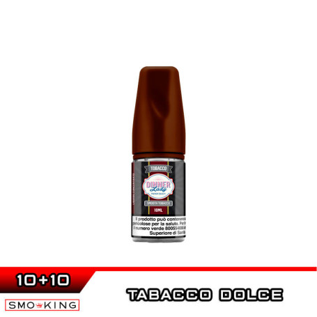 SMOOTH TOBACCO Mini Shot 10+10 ml Dinner Lady Tabacco Dolce