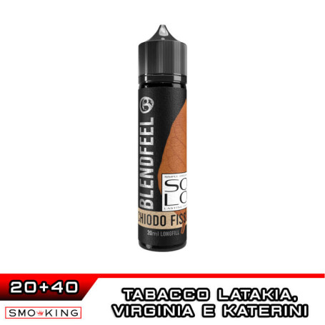 CHIODO FISSO Solo Aroma Shot 20 ml BLENDFEEL Tabacco Katerini Tabacco Latakia Tabacco Virginia