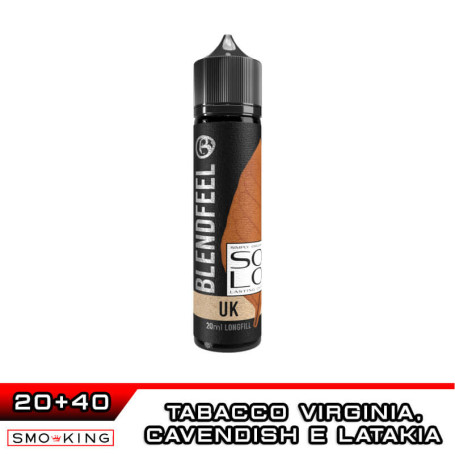 UK Solo Aroma Shot 20 ml BLENDFEEL Tabacco Cavendish Tabacco Latakia Tabacco Virginia