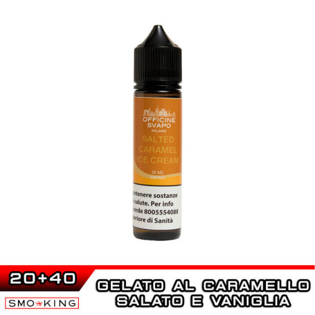 SALTED CARAMEL ICE CREAM Creamy Aroma Shot 20 Officine Svapo