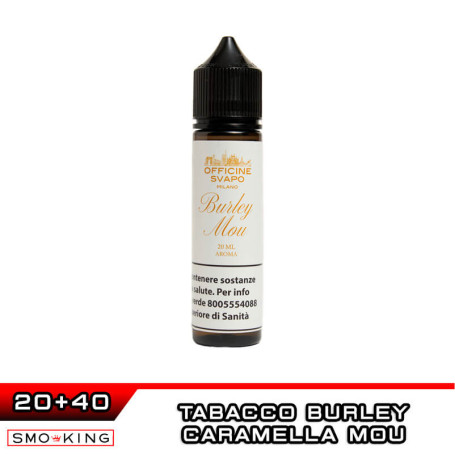 BURLEY MOU Aroma Shot 20 ml Officine Svapo Tabacco Burley Caramella Mou