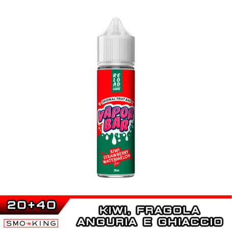 KIWI STRAWBERRY WATERMELON ICE Vapor Bar Aroma 20 ml Reload Vape Ice Fragola Kiwi Anguria