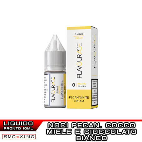 PECAN WHITE CREAM Nicotine Ready Liquid 10 ml Flavourage