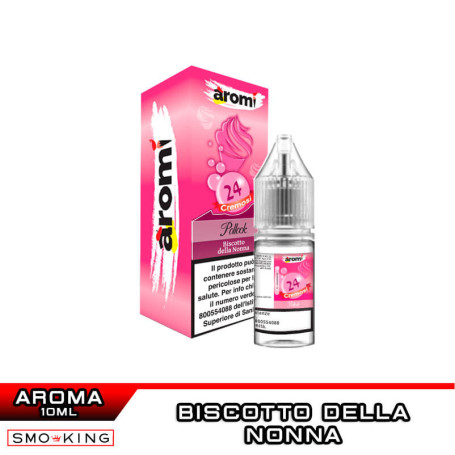 POLLOCK 24 Cremosi Aroma Concentrato 10 ml Aromì by Easy Vape Biscotto della Nonna